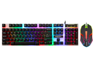 JERTECH STARS KM170 GAMING RGB BLACK WIRED KEYBOARD