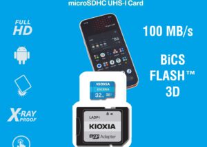 LMEX1L032GG2 EXCERIA microSD 32GB 100MBs Class 10 FHD Video KIOXIA EXCERIA microSD BiCS FLASH™ 3D Memory Cards 32GB –  Fast Read Speed up to 100MB/s, Waterproof, Shockproof, Full HD Video Recording, and Superior Durability for Cameras, Phones & Tablets