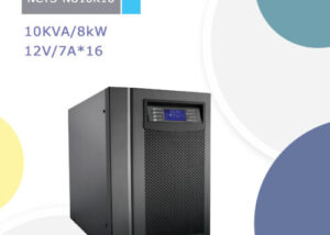 NCTS  Pure Sine Wave Smart-UPS 10KVA / 8KW Uninterruptible Power Supply Online UPS with LCD Display ; 7AH x 16pcs Lead Acid Battery Inside ; Single phase ; Protection for Short circuit, Overvoltage, Overcurrent, Unbalanced loads