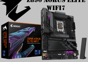 GIG-Z890-AORUS-ELITE Z890 AORUS ELITE WIFI7 Motherboard Ultra Core GIGABYTE Z890 AORUS ELITE WIFI7 Motherboard - Ultra Core Series 2, LGA 1851, ATX, DDR5, 4x M.2 Slots, PCIe 5.0, Thunderbolt 4, WIFI7, 2.5GbE LAN, EZ-Latch