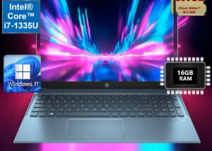 B1GV0U8R#ABA HP Pavilion i7-1335U 16GB RAM Touchscreen HP PAVILION 15-EG3XXX I7-1355U DDR4 16GB | 256GB | 15.6" | FHD | WIN11 HP Pavilion 15-EG3XXX Intel® Core™ i7-1335U | 16 GB DDR4 RAM ; 256GB SSD | Intel® Iris® Xᵉ Graphics | 15.6 inch FHD IPS Touchscreen | Windows 11 Home | FingerPrint Reader | FOREST TEAL (B1GV0U8R) Factory Refurb