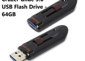 Cruzer Glide USB-A Flash Drive 64GB SDCZ600-064G-G25 Cruzer Glide USB-A Flash Drive 64GB Sandisk Cruzer Glide 3.0 USB-A Flash Drive  64GB - Supports Password Protection -  Backward Compatibility with USB 2.0 Ports -  Retractable Design - SDCZ600-064G-G25