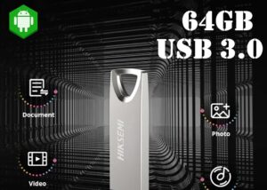 HS-USB-M200-64GB-U3 HIKSEMI USB3 FLASH DRIVE 64GB All-metal Shell HIKSEMI CLASSIC USB3.0 FLASH DRIVE 64GB  ;80MB/s Read ; 25MB/s Write ; All-metal Shell ; Support Windows/Android System ; Both USB 3.0 and USB 2.0 Compatible | SILVER M200