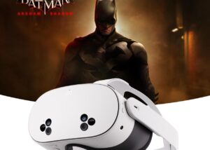 SK-1000209-01 Meta Quest 3S 256GB Batman Arkham Shadow  Meta Quest 3S 256GB — Get Batman: Arkham Shadow  — All-In-One Headset ; Touch Plus Controllers , Adjustable Standard Facial Interface , 2 Wrist Straps , Power adaptor , Charging cable , Carry Bag  Included with Meta Quest 3s headset