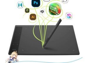 VEIKK-X002MKXY6T VEIKK A30 V2 Drawing Tablet 10x6 Inch w Pen VEIKK A30 V2 Drawing Tablet 10x6 Inch Graphics Tablet with Battery-Free Pen and 8192 Professional Levels Pressure