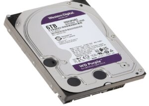 WD63PURZ-85B4VY0 Western Digital Purple 6TB HDD Surveillance Western Digital Purple 6TB Surveillance Hard Disk Drive - 5400 RPM Class SATA 6 Gb/s 256MB Cache  3.5 Inch - Designed for 24x7 Systems - Supports up to 64 HD CCTV Cameras | WD63PURZ