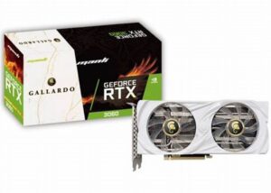 M-NRTX3060TI-8GB-U NVIDIA RTX 3060 TI LHR GALLARDO 8GB GDDR6 256BIT USED Manli GeForce RTX 3060 Ti LHR Gallardo 8GB GDDR6 256-bit Graphic Card ; NVIDIA Ampere Architecture PCIe 4.0 x16 ; 4864 CUDA Cores ; Base – 1410MHz | Boost – 1680MHz ; 1x HDMI 2.1 & 3x DisplayPort 1.4a