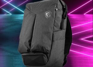 BAG-MSI-STEALTH-GREY MSI Sleek Look Stealth Trooper Grey Backpack ; Spacious Compartment ; Organizational Pockets ; Padded Laptop Sleeve ; Fits up to a 15.6" Laptop | GREY 