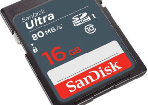 16GB SD Camera Memory Card  SanDisk 16GB Ultra SDHC UHS-I Class 10 Memory Card 80MB/s U1, Full HD, SD Camera Card SDSDUNS-016G-GN3IN 