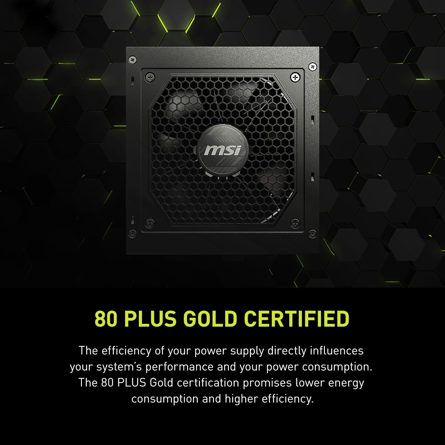 MSI PCIE5  ATX  Modular 850W PSU