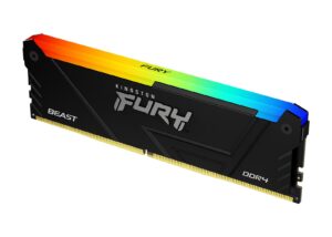 Kingston FURY Beast RGB 16GB (1x16GB) 3200MHz DDR4 Memory KF432C16BB2A/16
