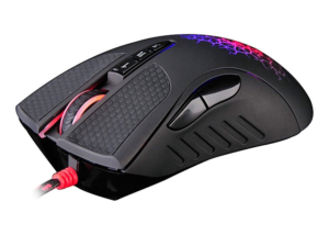 BLOODY V9C Optical Gaming RGB Mouse with Light Strike (LK) Optical Switch & Scroll - 8 Programmable Buttons and Advanced Macros - Ergonomic Right Hand Grip - Button Grips - Colored Profile Selection