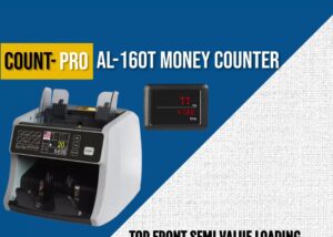 AL-160 UV MG Counterfeit Detect Front Loading Compact Money Counter Bill Counter Machine