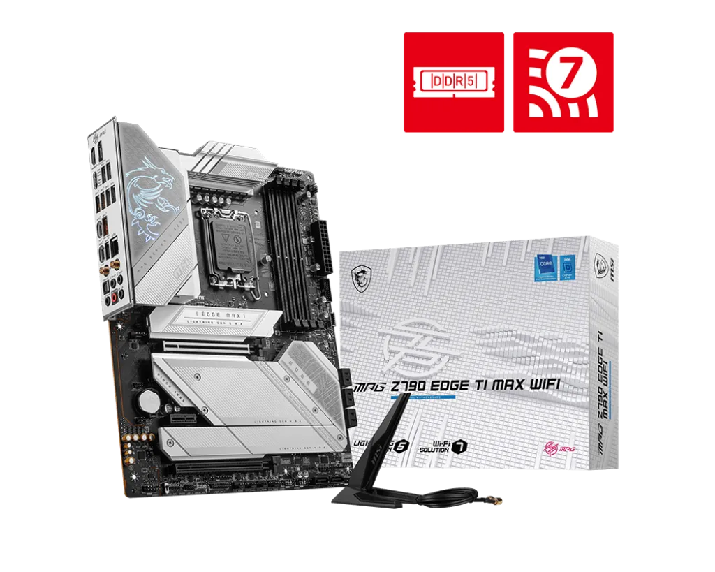 MSI MOTHERBOARD - MPG Z790 EDGE TI MAX WIFI - DDR5