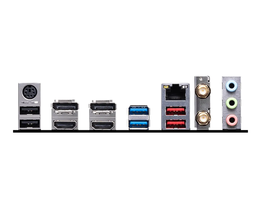 MSI B760M Gaming Plus WiFi Gaming Motherboard (Supports 12th/13th Gen Intel Processors, LGA 1700, DDR5, PCIe 4.0, M.2, 2.5Gbps LAN, USB 3.2 Gen2, Wi-Fi 6E, ATX)