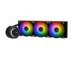 MSI MAG CORELIQUID E360 - AIO RGB CPU Liquid Cooler - 360mm Radiator - 3 x 120mm ARGB PWN Fans.