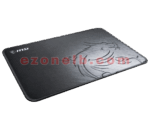 MSI Agility GD21 Gaming Mouse Pad from EXPERT ZONE MSI Agility GD21 Premium Gaming Mouse Pad, Standard Medium Size, Smooth Silk Fabric, Anti-Slip Natural Rubber Base, Extra Soft, 320mm(L) x 220mm(W) x 3mm(H)