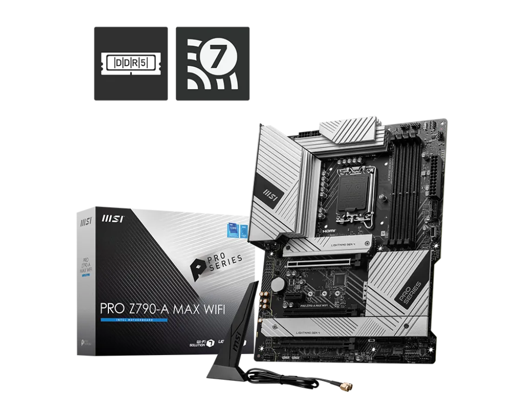 MSI PRO Z790-A MAX WIFI DDR5 MOTHERBOARD