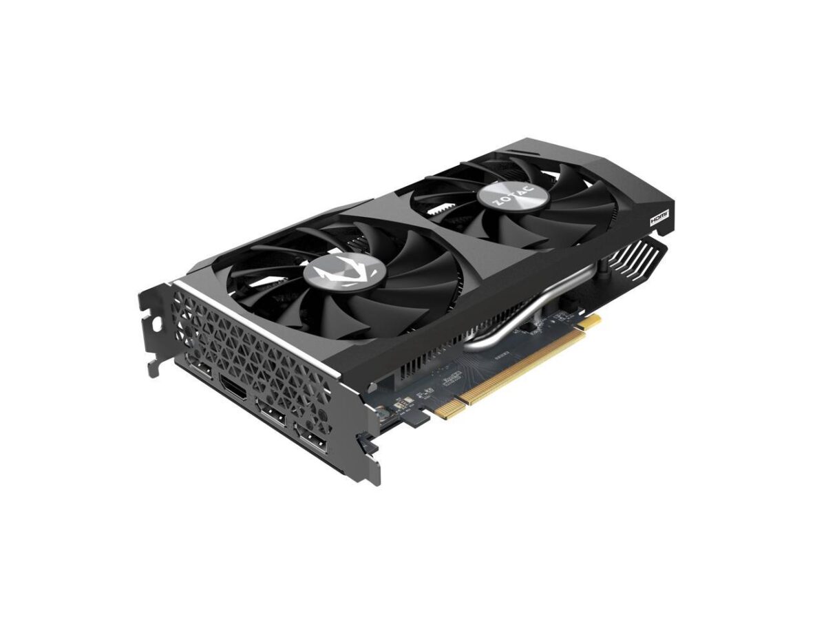 ZOTAC GAMING GeForce RTX 3050 ECO Edition 8GB GDDR6 128-bit 14 Gbps PCIE 4.0 Gaming Graphics Card, Active Fan Control, FREEZE Fan Stop, ZT-A30500K-10M