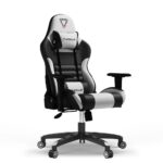 FURGLE CARRY SERIES RACING STYLE BLACK AND WHITE GAMING CHAIR