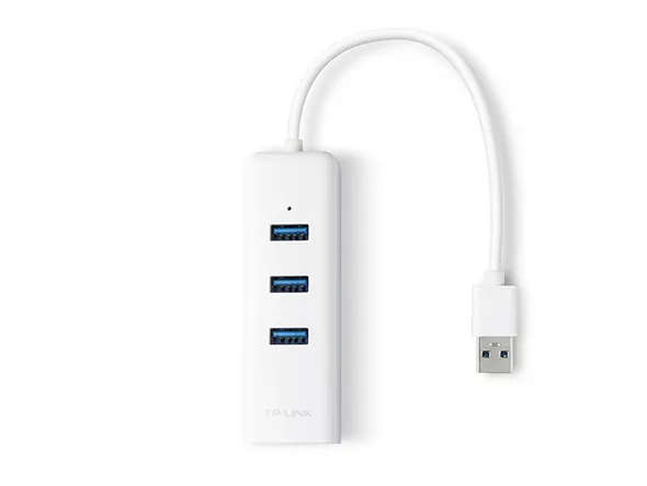 m2_1474963484501y - Copy TPLINK USB 3.0 3-Port Hub & Gigabit Ethernet Adapter 2 in 1 USB Adapter UE330 - Image 2