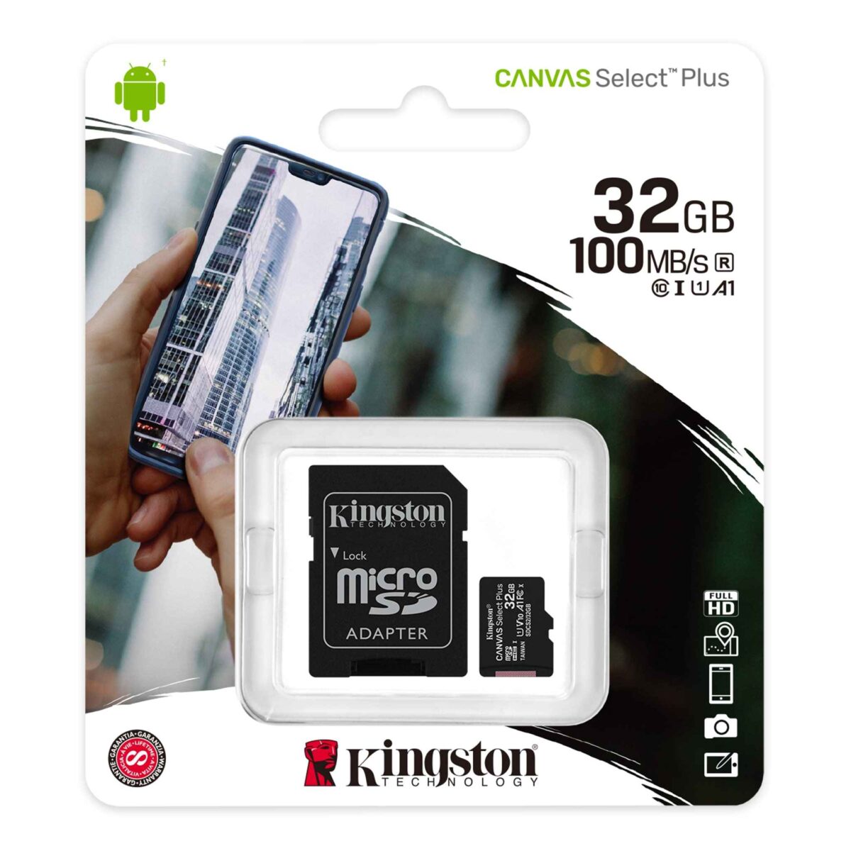ktc-product-flash-microsd-sdcs2-32gb-3-zm-lg MICRO SD CARD KINGSTON 32GB 100MB/S - Image 1