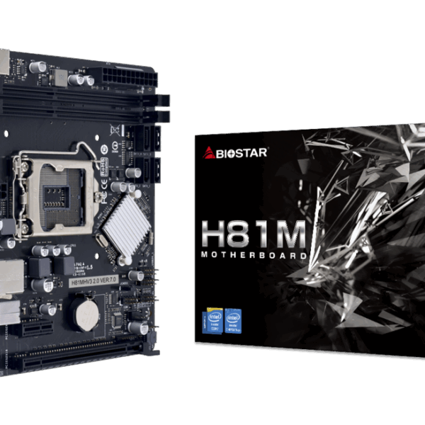 Motherboard Biostar H81MHV3 LGA1150, H81, DDR3