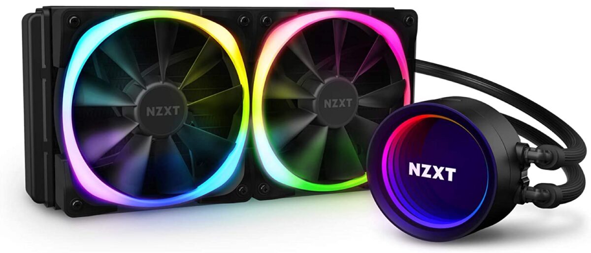 61TGMiaTDxL._AC_SL1500_ NZXT Kraken X53 RGB 240mm - - AIO RGB CPU Liquid - Image 1