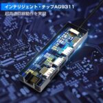 USB Hub 5 in 1 type-c Converter Adapter USB LAN Port Ethernet 4k Resolution hdmi USB 3.0 Ports x 2 High Speed Data Transfer Type C Fast PD Charging Compatible with USB C Devices Including PS4 MacBook Windows  | BYL-2007 - Image 3