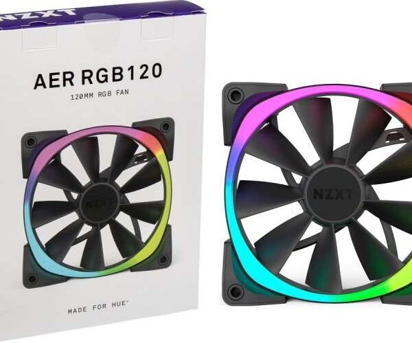 NZXT AER RGB 120MM FAN AR120-B1
