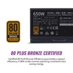 Cooler Master MWE 650 Bronze 80+V2 230v - Image 5