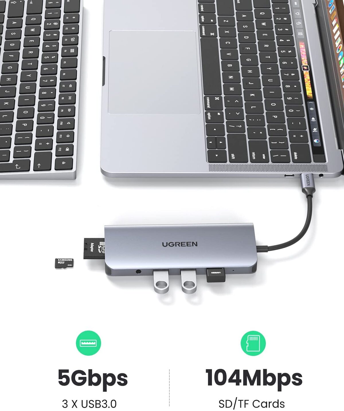 UGREEN USB C Docking Station, 10 in 1  80133 - Image 3