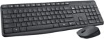 Logitech MK235 Wireless Keyboard And Mouse Combo – Full-Size Layout, Spill-Resistant Keys, 36-Month Battery, 2.4GHz USB Receiver, Optical Mouse, Tilt Legs, Supports Windows & ChromeOS – Black - Image 10