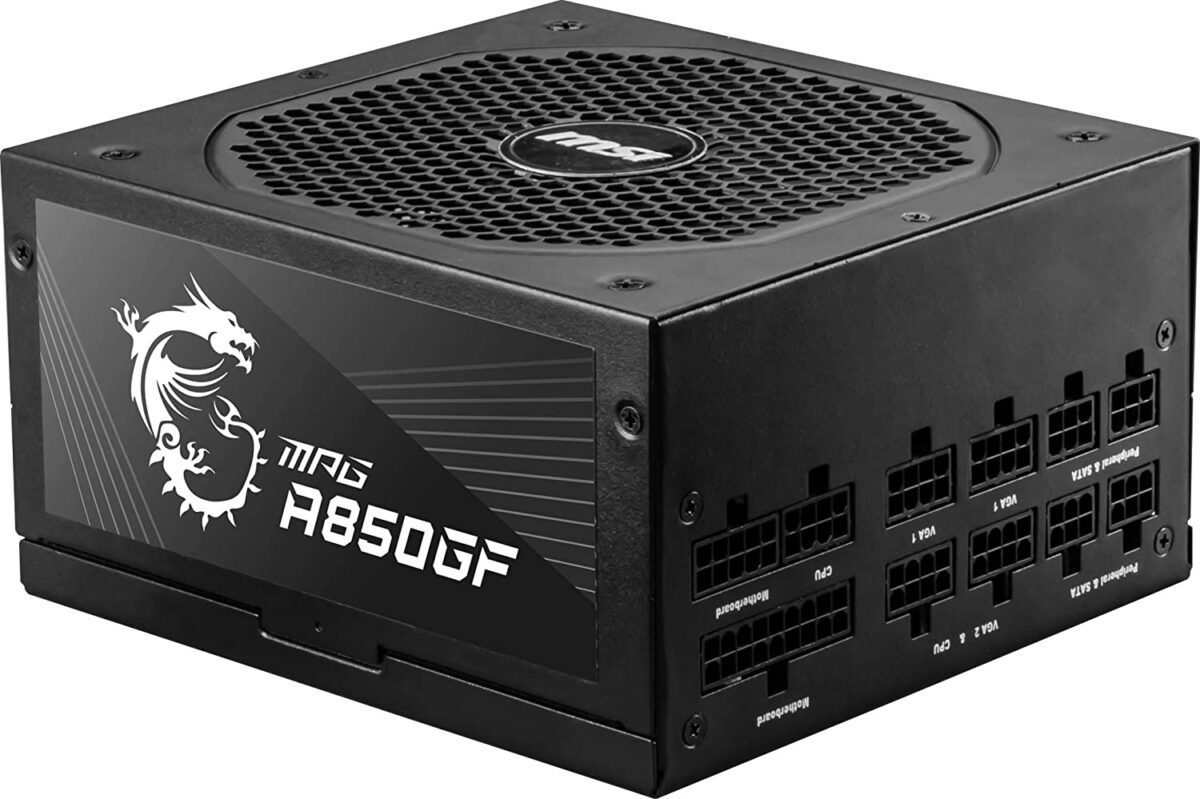 MSI MPG Series A850GF  (PSU): 850 Watt FULL 80+GOLD - Image 3