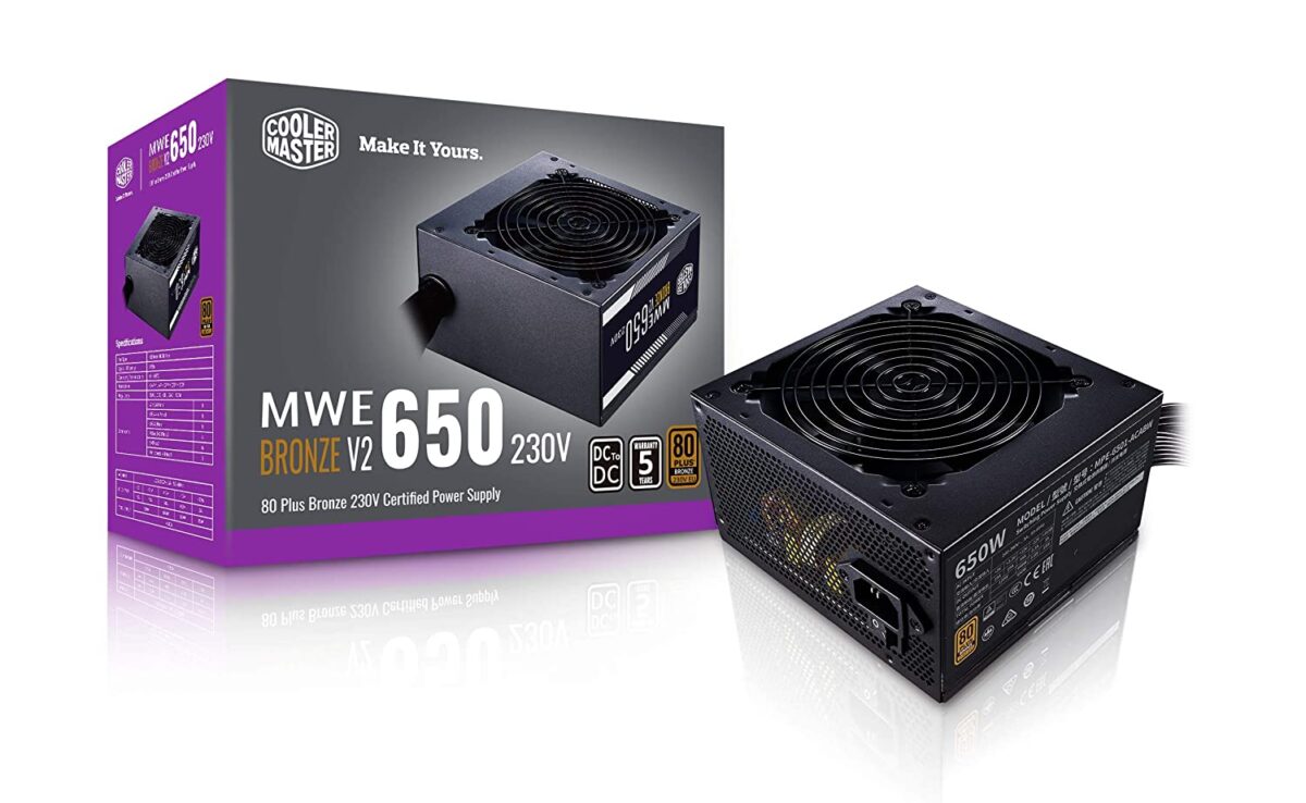 Cooler Master MWE 650 Bronze 80+V2 230v - Image 1
