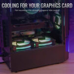 Aerocool Quantum Tempered Glass V2 BLACK - Image 3
