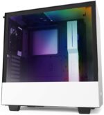 NZXT H510i -GAMING CASE - Compact ATX Mid -WHITE - Image 5