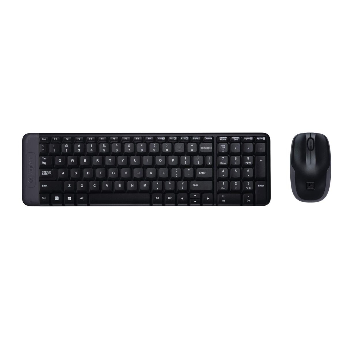 Logitech MK220 Wireless Keyboard And Mouse Combo – Compact Design, Spill-Resistant Keys, Ambidextrous Optical Mouse, 10 m Range, 24-Month Battery Life, USB 2.4GHz  Receiver, Supports Windows & ChromeOS | BLACK - Image 10