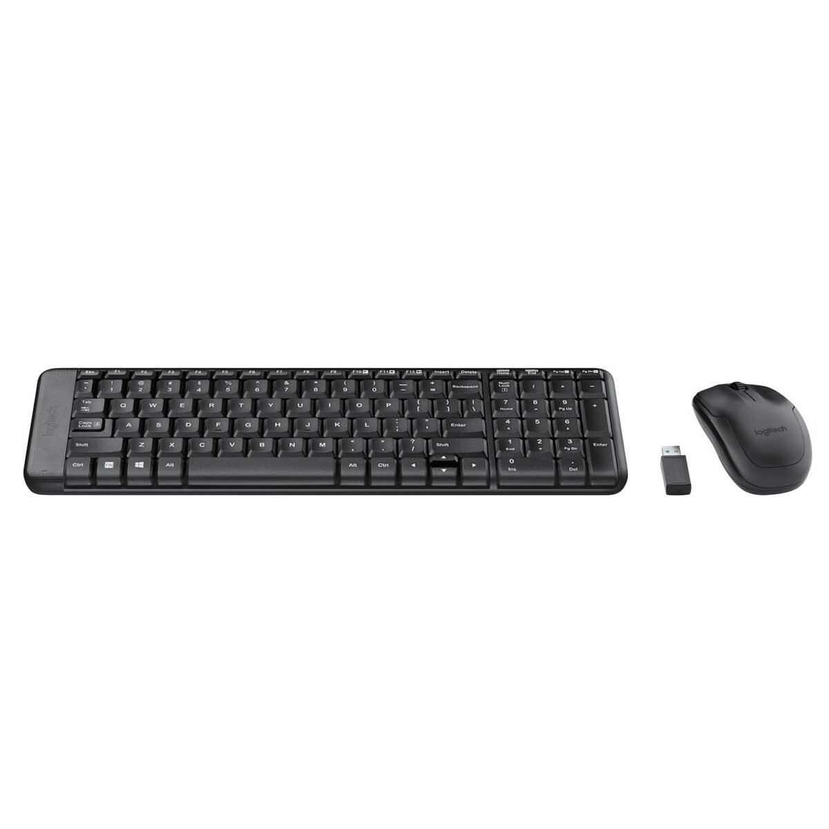 Logitech MK220 Wireless Keyboard And Mouse Combo – Compact Design, Spill-Resistant Keys, Ambidextrous Optical Mouse, 10 m Range, 24-Month Battery Life, USB 2.4GHz  Receiver, Supports Windows & ChromeOS | BLACK - Image 9