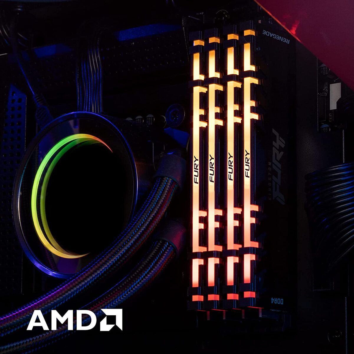 Kingston Fury Renegade RGB 16 GB 3600 MHz DDR4 CL16 Desktop Memory Single - Image 3