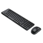 Logitech MK220 Wireless Keyboard And Mouse Combo – Compact Design, Spill-Resistant Keys, Ambidextrous Optical Mouse, 10 m Range, 24-Month Battery Life, USB 2.4GHz  Receiver, Supports Windows & ChromeOS | BLACK - Image 8
