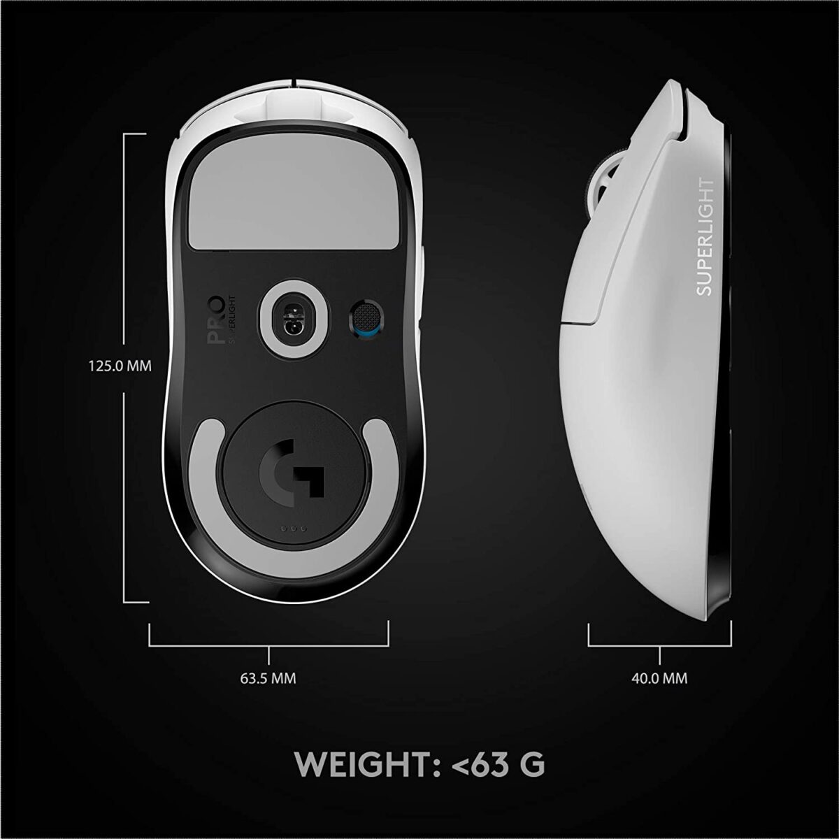 Logitech G PRO X Superlight Wireless White "OPENBOX" - Image 4