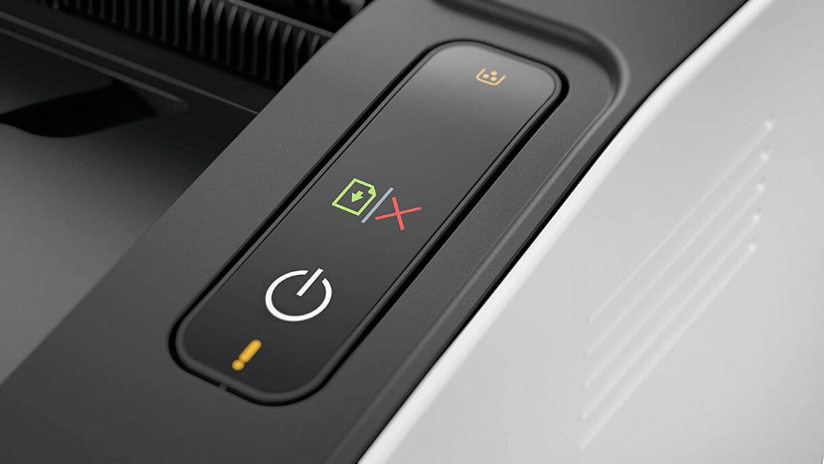 HP LaserJet 107a Mono Printer - White - Image 3