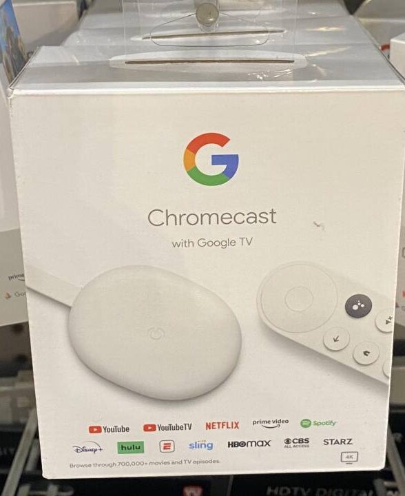 Google ChromeCast with Google TV 4k (White)