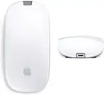 Apple Magic Mouse 2 with Cable - Silver/White (MLA02CH)