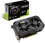 ASUS TUF Gaming GeForce GTX 1660 Super Overclocked 6GB Edition HDMI DP DVI Gaming Graphics Card (TUF-GTX1660S-O6G-GAMING)