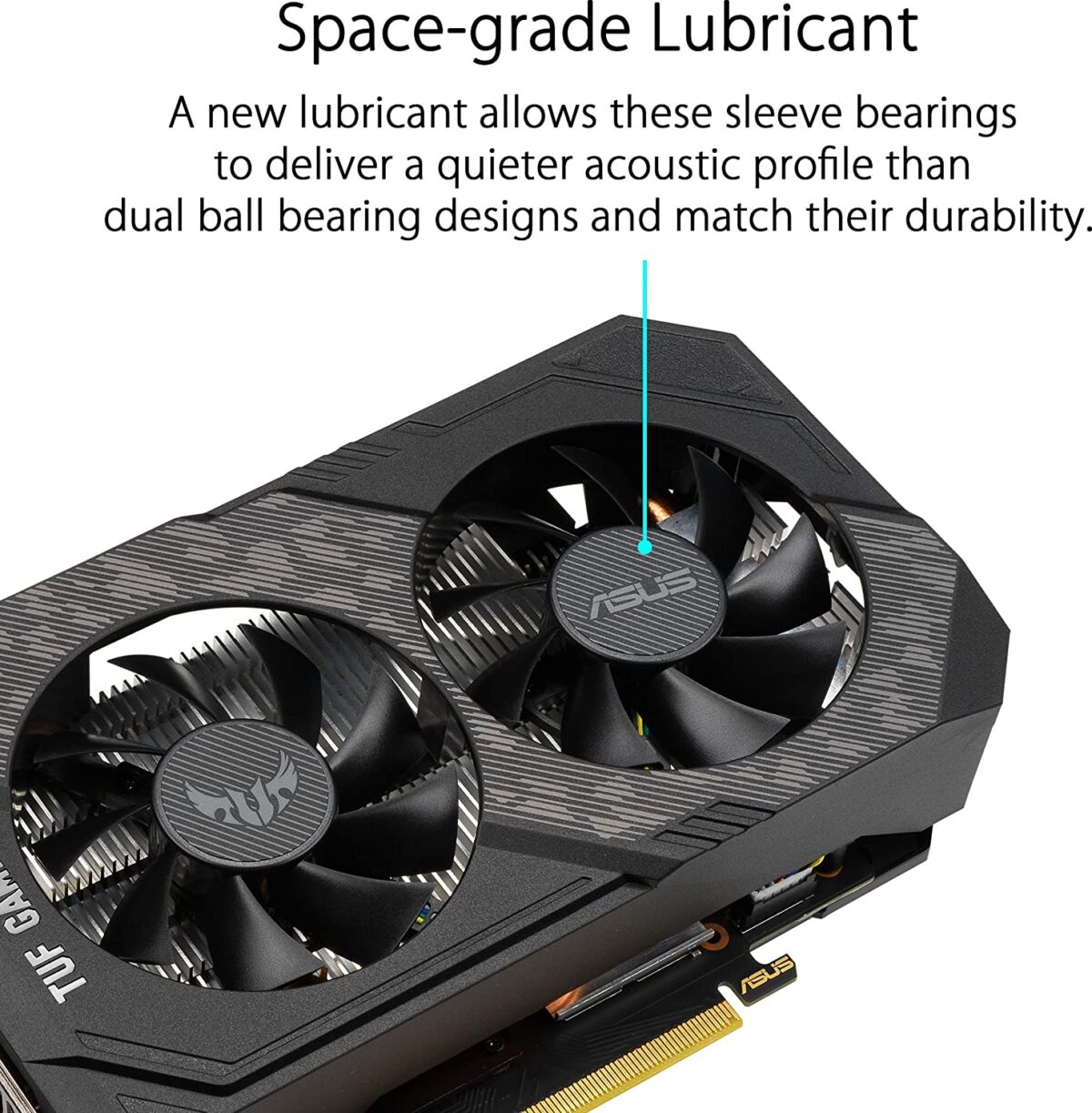 ASUS TUF Gaming GeForce GTX 1660 Super Overclocked 6GB Edition HDMI DP DVI Gaming Graphics Card (TUF-GTX1660S-O6G-GAMING)