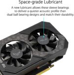 ASUS TUF Gaming GeForce GTX 1660 Super Overclocked 6GB Edition HDMI DP DVI Gaming Graphics Card (TUF-GTX1660S-O6G-GAMING)