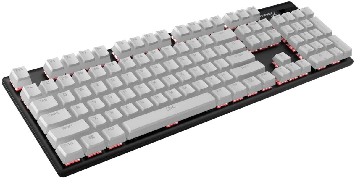 HyperX Pudding Keycaps - Double Shot WHITE - Image 6