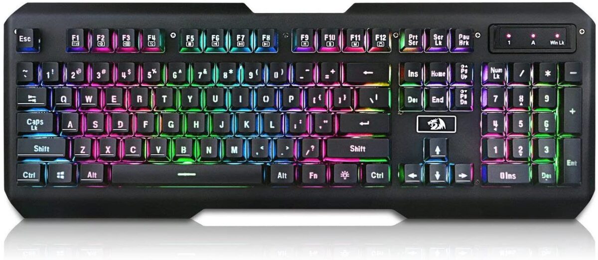 Redragon K506 Centaur 7-Color Rainbow Backlit Full - Image 2